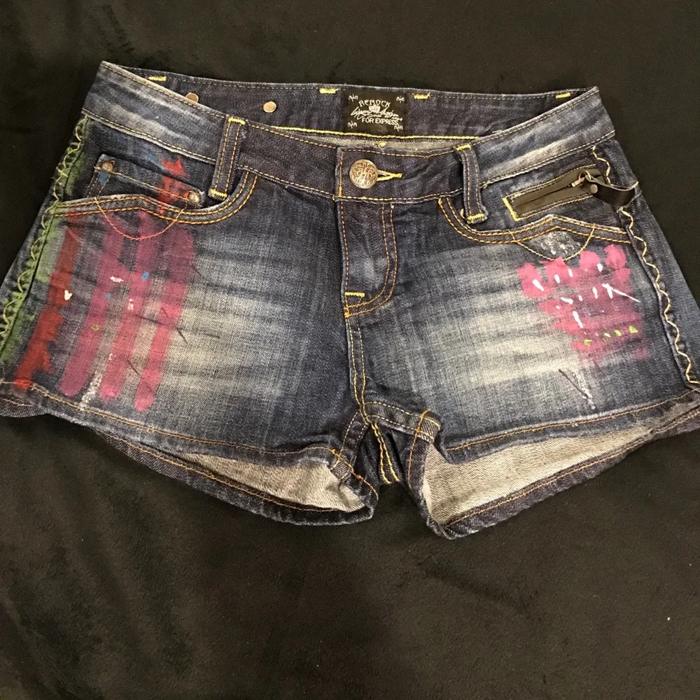REROCK for Express Denim Shorts